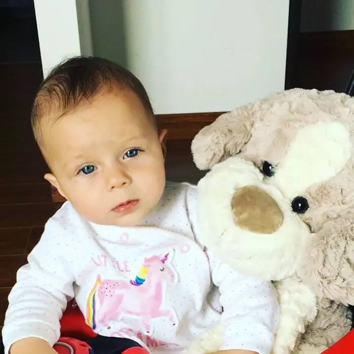 Eva Maria, fetița Elenei Udrea