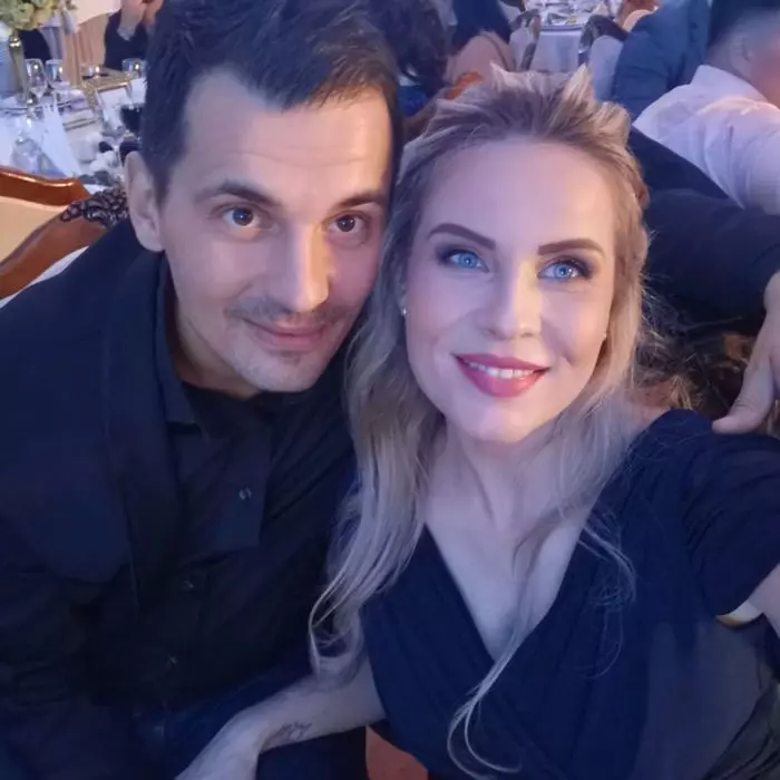 Doinița Veleanu și soțul ei