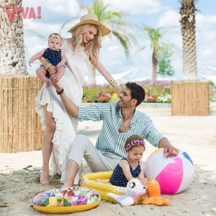 Andreea Bălan și familia