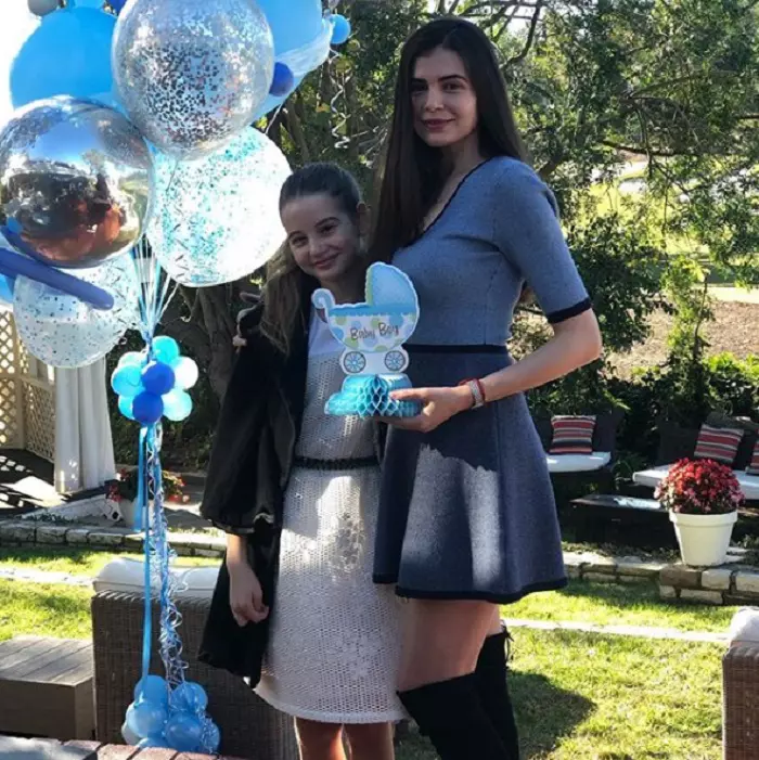 Monica Gabor si fiica