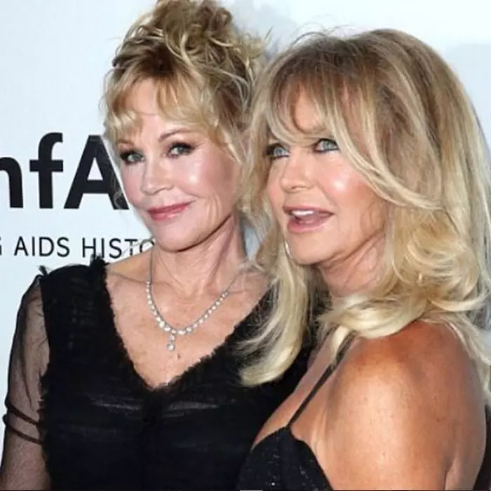 Melanie Griffith și Goldie Hawn