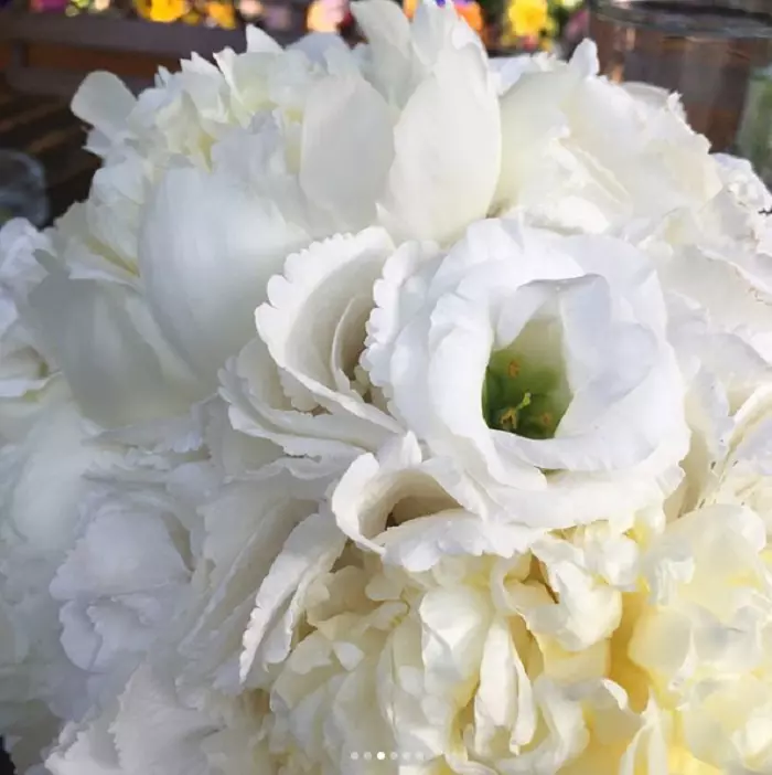 Buchetul de mireasă al Mihaelei Călin