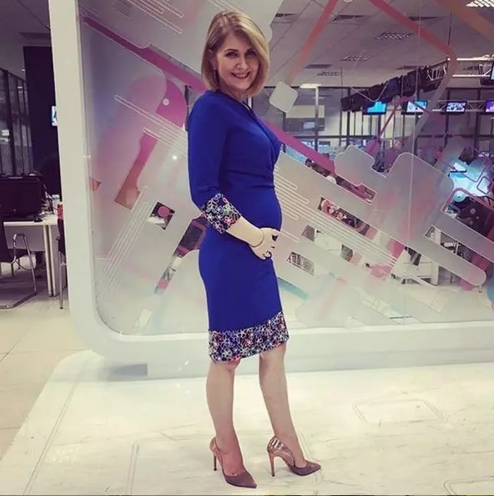 Alessandra este în al doilea trimestru de sarcină.