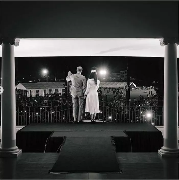 Fotografia pe care Harry și Meghan au publicat-o în premieră pentru fani.