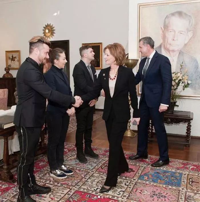 Tavi Clonda s-a întâlnit cu Majestatea Sa Margareta