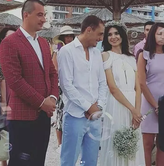 Vladimir Drăghia și Alice Cavaleru s-au căsătorit