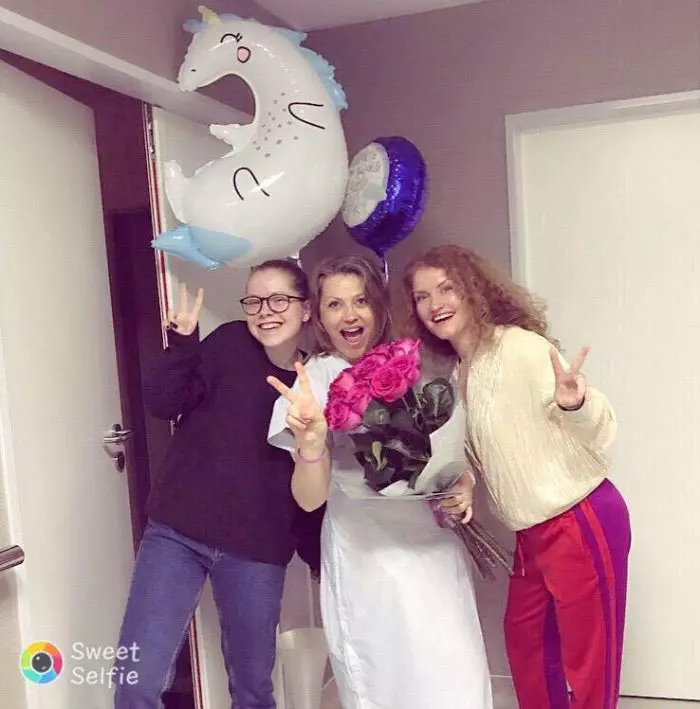 Mirela Vaida și familia