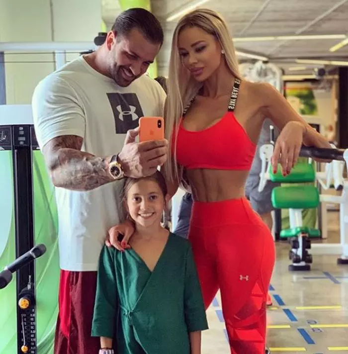 Bianca Drăgușanu, Alex Bodi și fiica lui