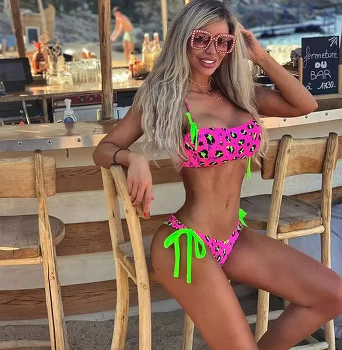 Bianca Drăgușanu  în luna de miere