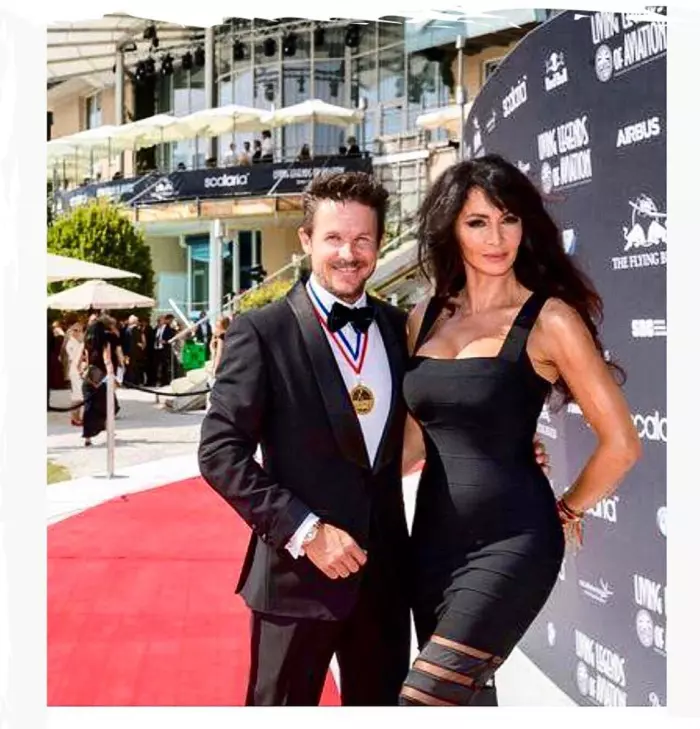 Mihaela Radulescu si Felix Baumgartner
