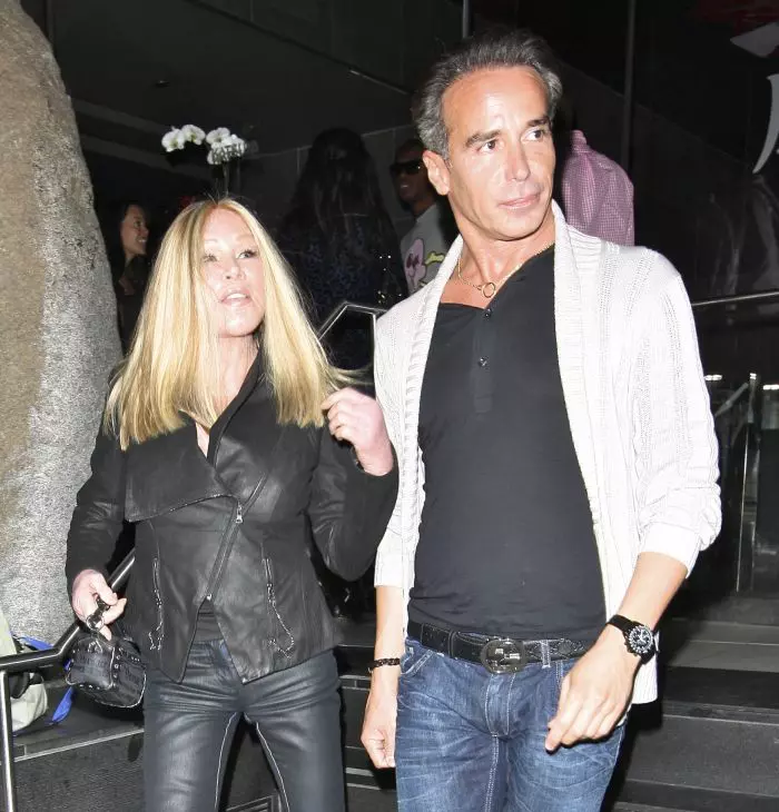 Jocelyn Wildenstein și iubitul ei, Lloyd, cu care s-a logodit anul trecut.