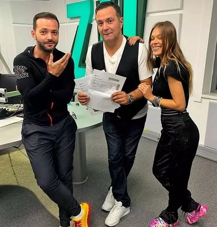 Daniel Buzdugan, cu Mihai Morar și Ema