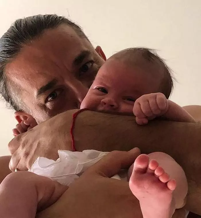 Sergiu Constantinescu și fetița