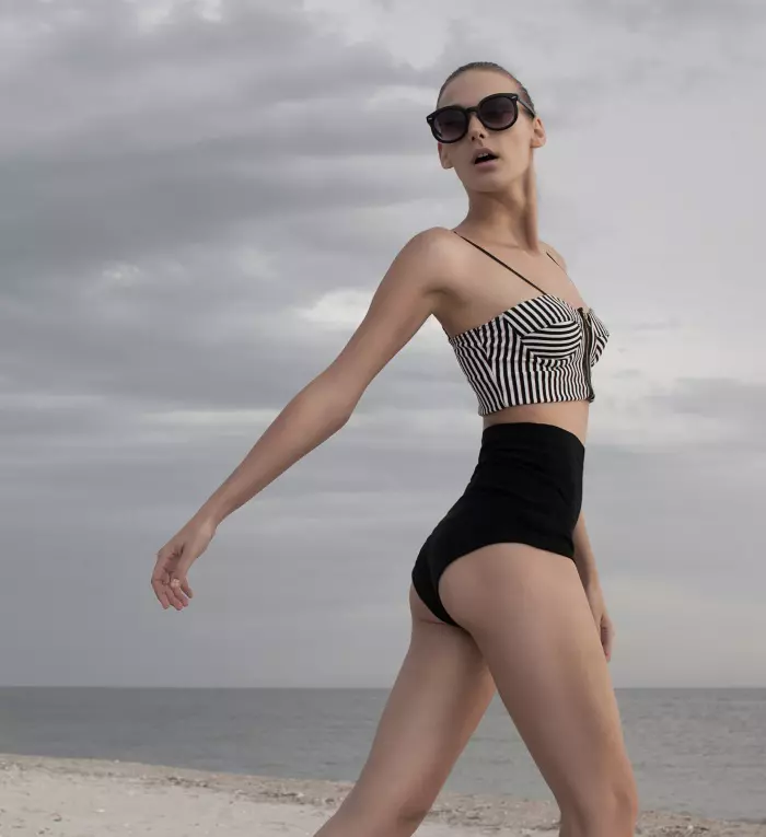 Costume de baie 2018 - model retro 1