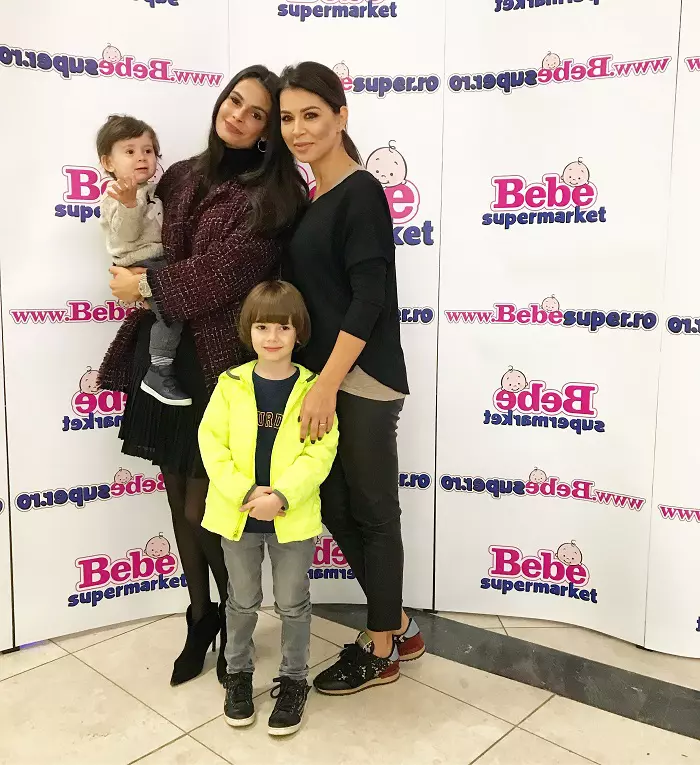 Anca Serea, Simona Patruleasa alaturi de copiii lor