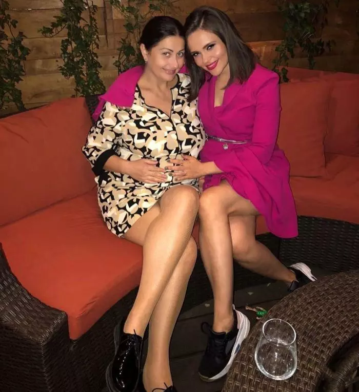 Cristina Șișcanu e nașa Gabrielei Cristea