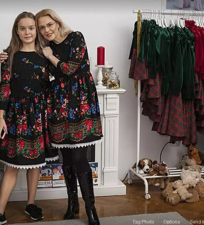 Raluca Moianu și fiica sa, Mara