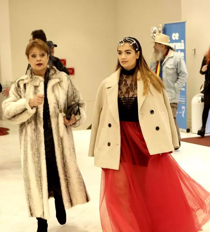 Adriana Trandafir și fiica sa, Maria