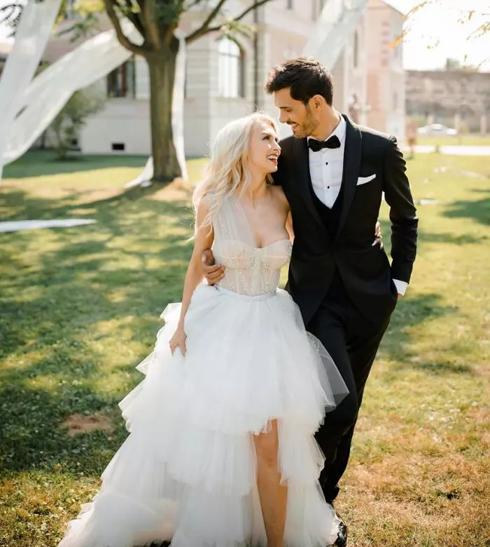 Andreea Balan si George Burcea nunta 1