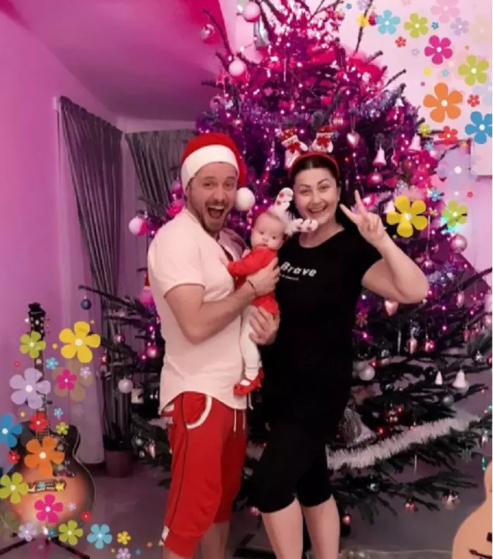 Gabriela Cristea, Tavi Clonda și fetița lor