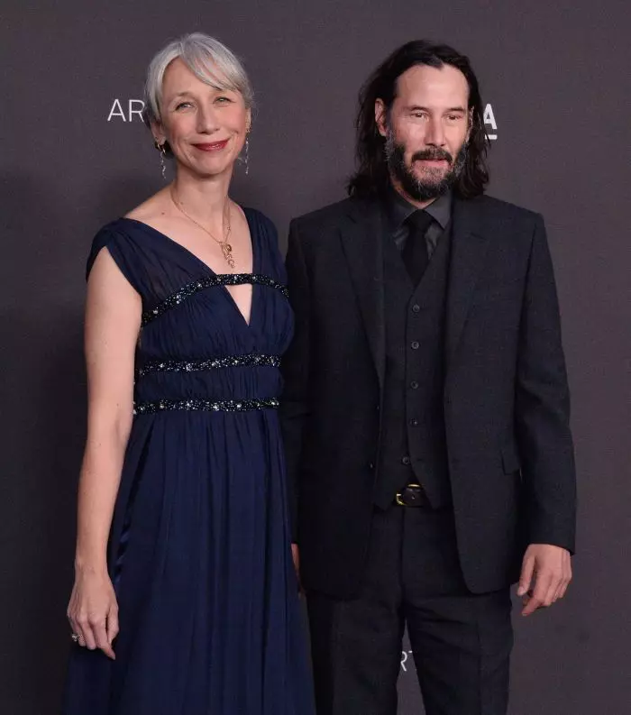Actorul Keanu Reeves și iubita lui, Alexandra Grant, prima femeie alături de care s-a afișat la un eveniment în 35 de ani de carieră!