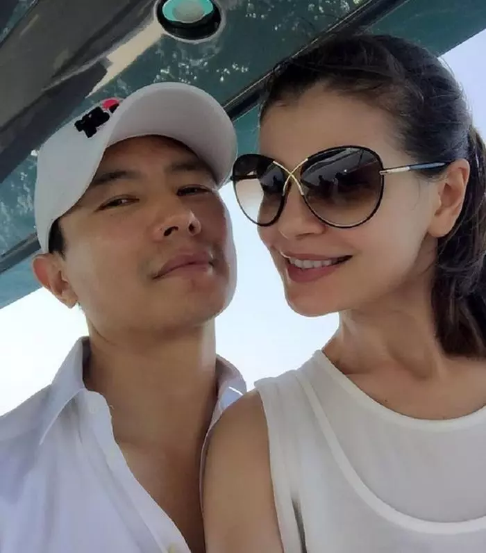 Monica Gabor și Mr. Pink