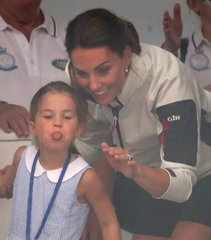 Duke and Duchess of Cambridge in Cowes