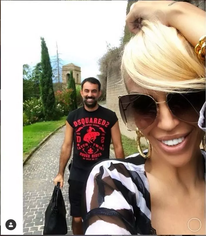 Raluca Bădulescu și soțul ei