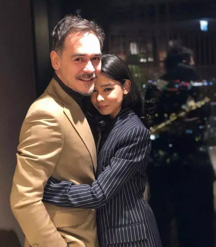 Razvan Simion si fiica sa