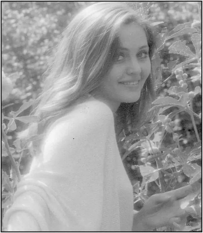 Diana Lupescu, în tinerețe