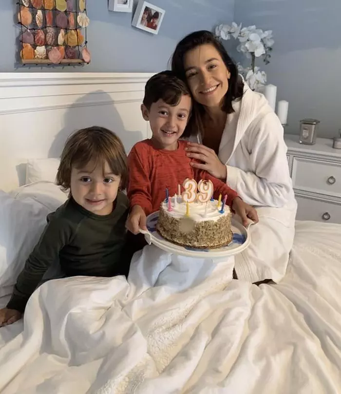 Claudia Pătrășcanu și copiii ei