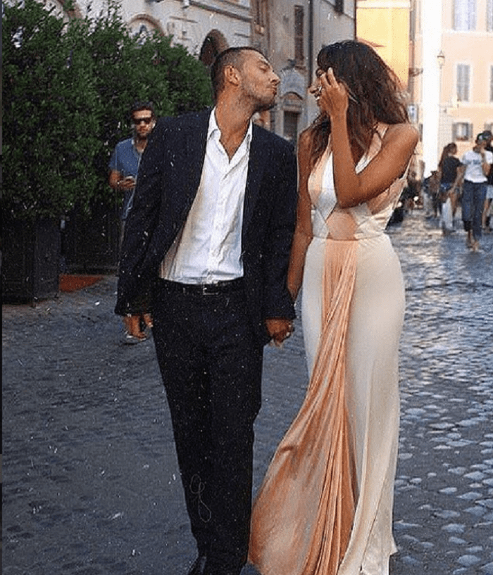 Mădălina Ghenea și Matei Stratan, fotografiți la Roma