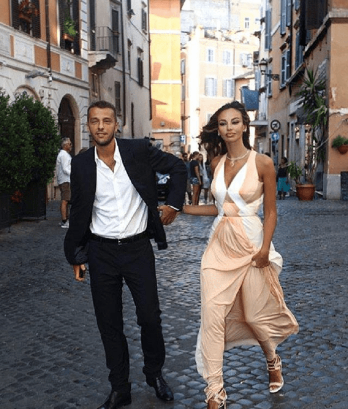 Mădălina Ghenea și Matei Stratan, fotografiți la Roma