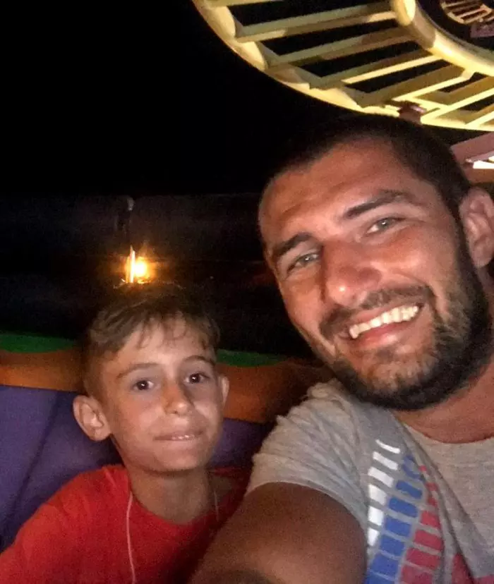 Cătălin Cazacu și fiul lui