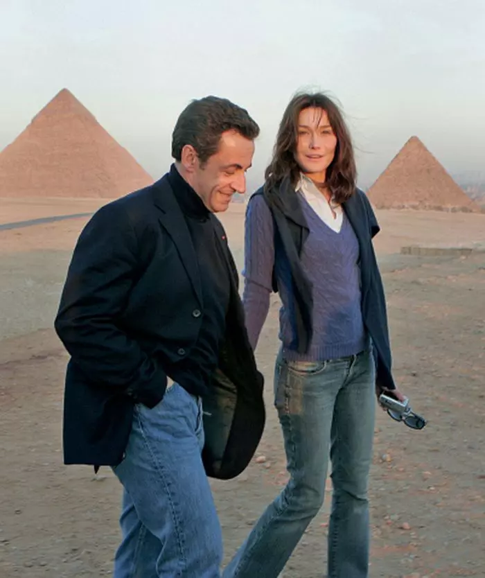 Nicolas Sarkozy si Carla Bruni
