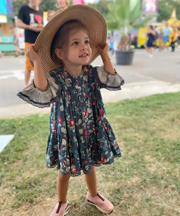 Ana Georgia, fiica Simonei Gherghe