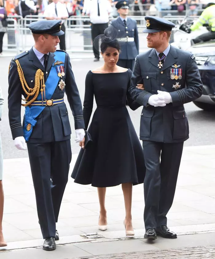 Prinţul William, Meghan Markle şi Prinţul Harry