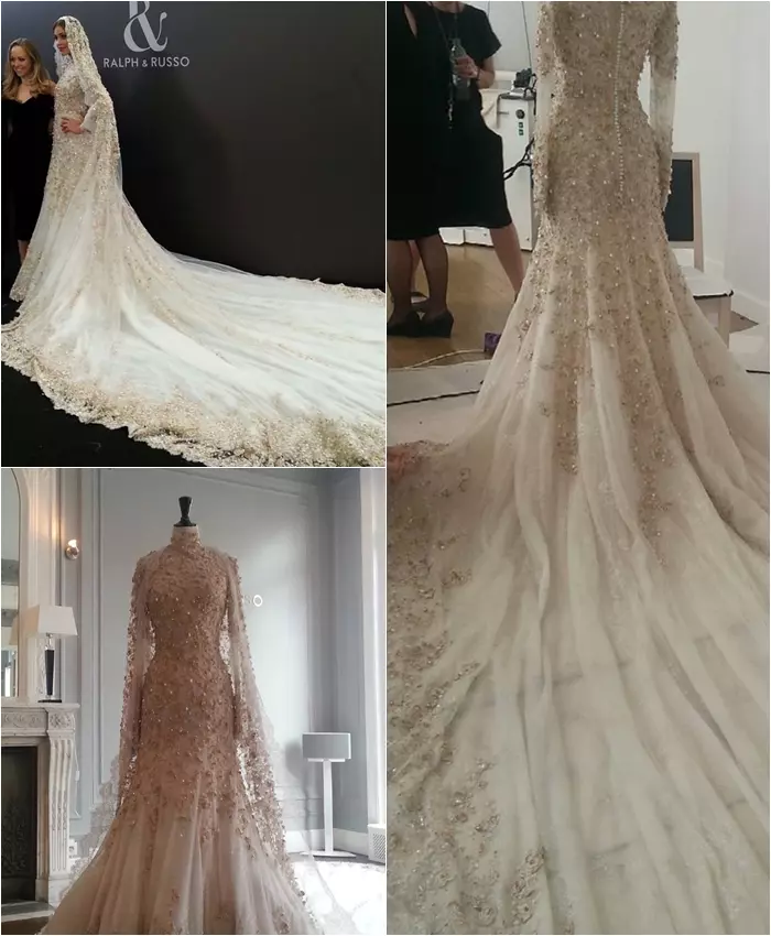 Claudia Florian româncă Bacău creații Ralph and Russo