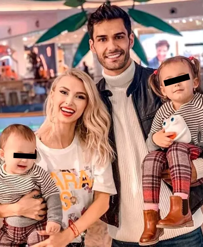 Andreea Bălan George Burcea fiice copii Ella Maya Clara Maria