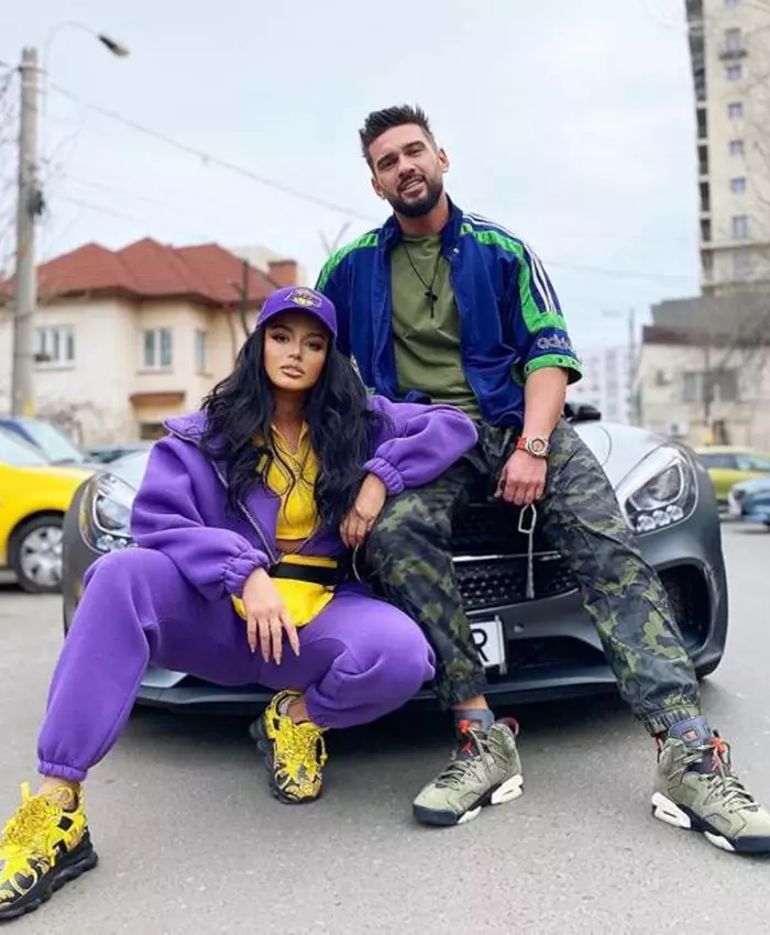 Dorian Popa și fosta lui iubită, Claudia Iosif (Babs)