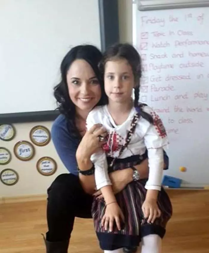 Andreea Marin și fiica ei
