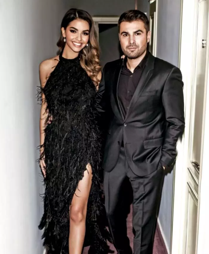 Sandra și Adrian Mutu