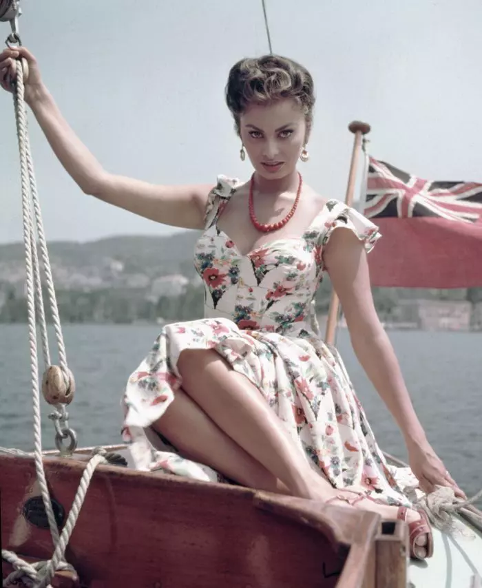 actrița Sophia Loren