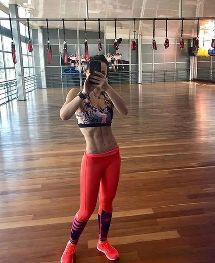 Coraima Torres face multă mișcare pentru a se menține în formă