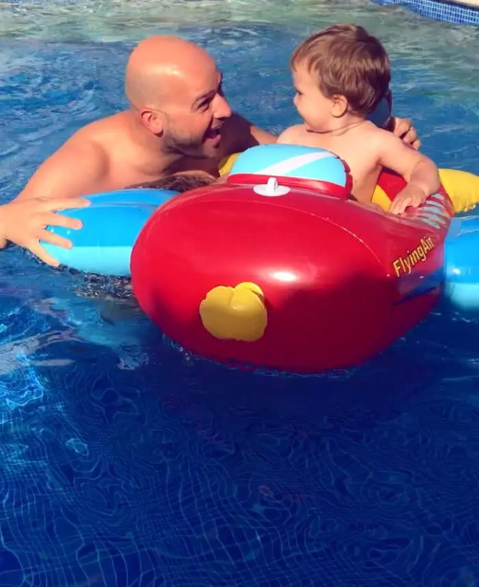 Andrei Stefanescu și familia