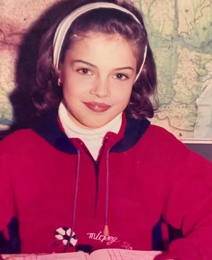 Christina Ich la șapte ani