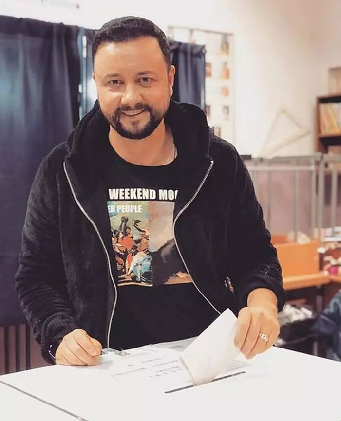 Cătălin Măruță la vot