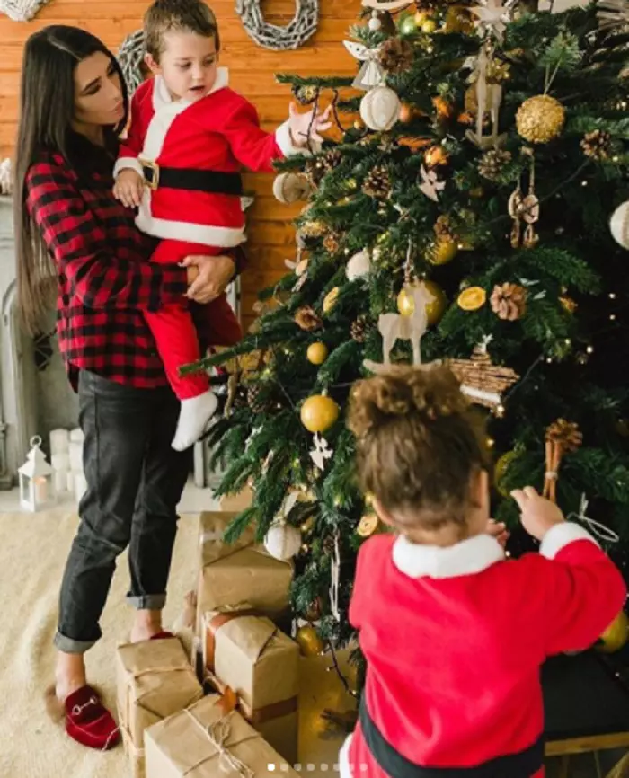 Elena Băsescu și copiii de Crăciun