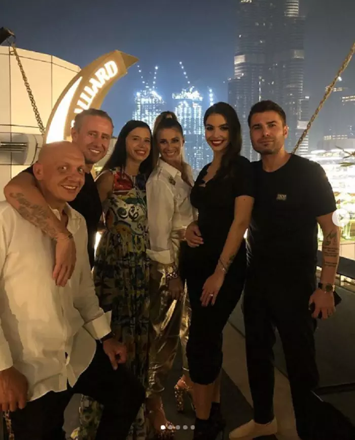 Anamaria Prodan si Laurentiu Reghecampf sunt impreuna in Emirate