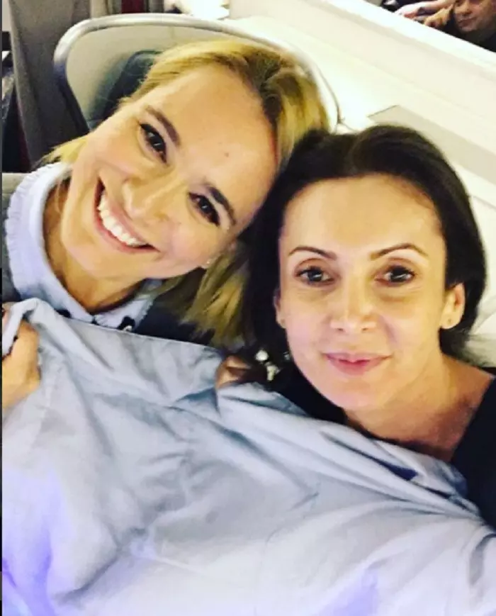 Andreea Esca şi prietena sa